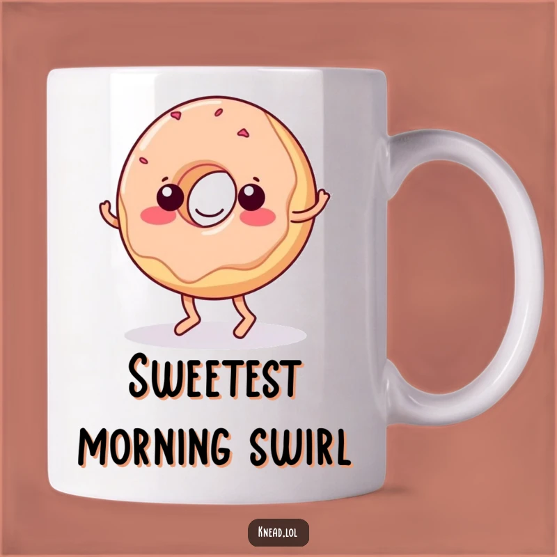 Funny Dancing Donut Mug: Wiggling Treat Gift for Coffee & Tea Lovers
