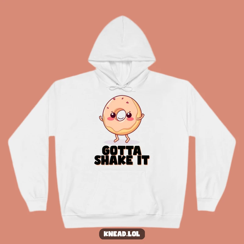 Funny Dancing Donut Hoodie: Cozy Foodie Sweatshirt for Comical Gifts