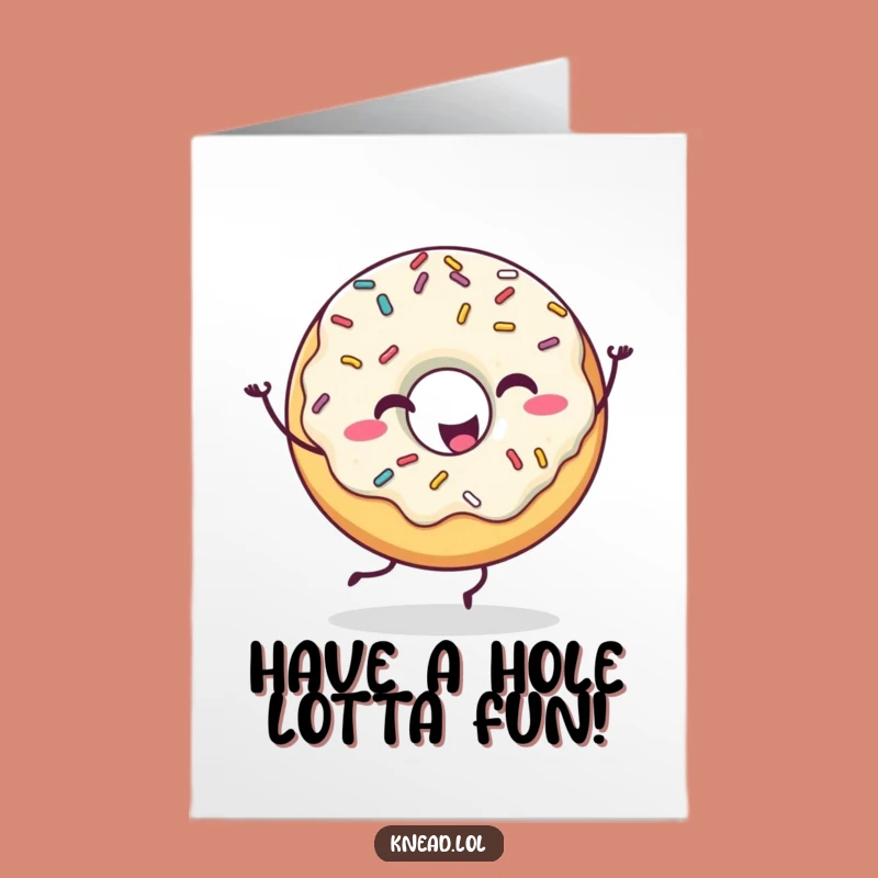 Free Printable Donut Birthday Card: Groovy Downloadable Gift for a Fun Celebration