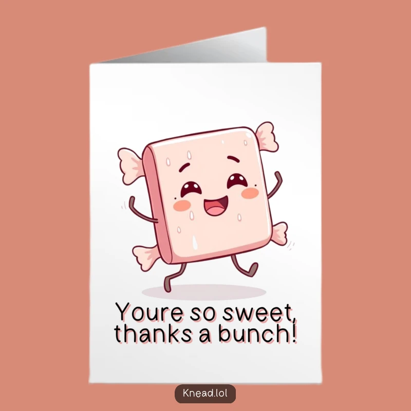 Free Printable Candy Bar Thank You Card: A Sweetly Awkward Expression of Gratitude