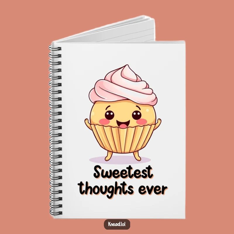 Funny Cupcake Jiggle Notebook: Jot Down Sweet Ideas, Perfect Dessert Gift!
