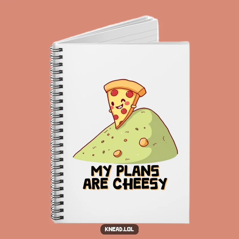 Funny Pizza Slice Notebook: Rolling Ideas Companion, Perfect Humorous Gift